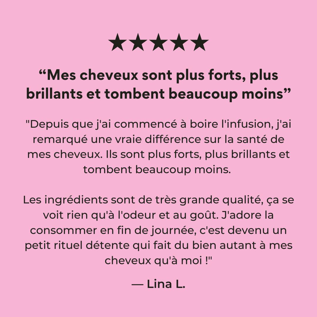 Infusion Cheveux Sublimes à boire