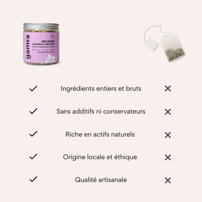 Infusion Cheveux Sublimes à boire
