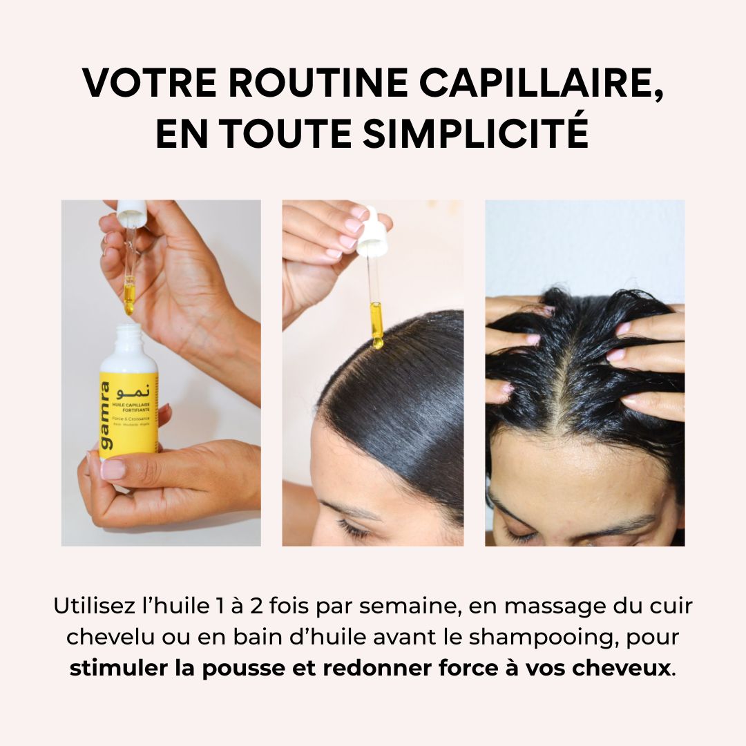 Nōmow - Huile Capillaire Fortifiante