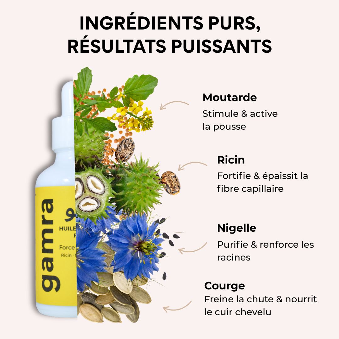 Nōmow - Huile Capillaire Fortifiante